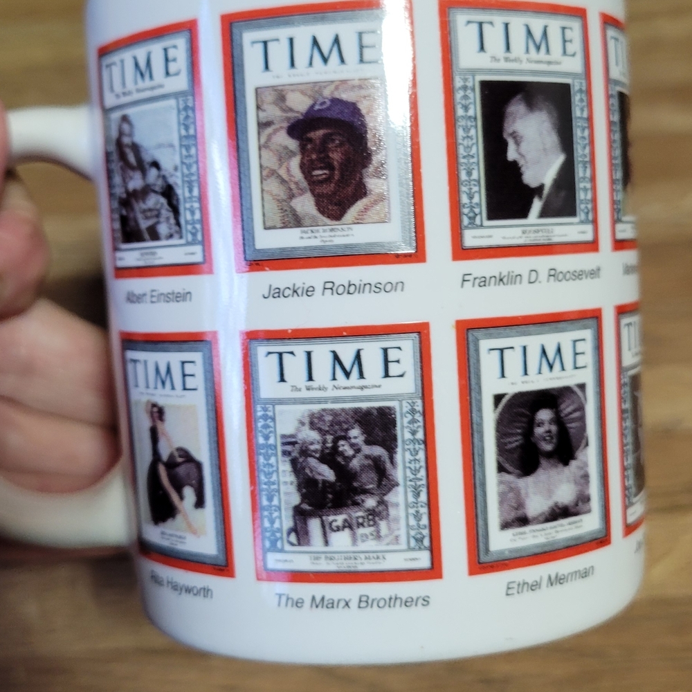 Magazine Collectible White Mug